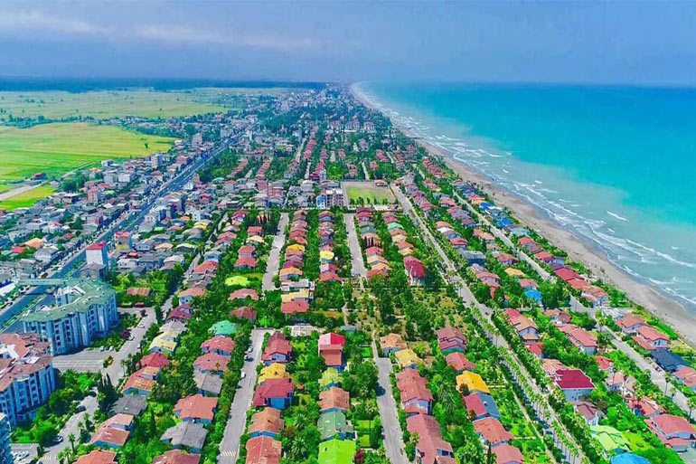 جاهای دیدنی خزرشهر | شهرک دیدنی در نزدیکی دریا خزر