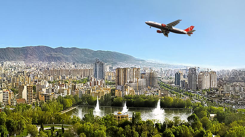 پرواز تبریز به تهران