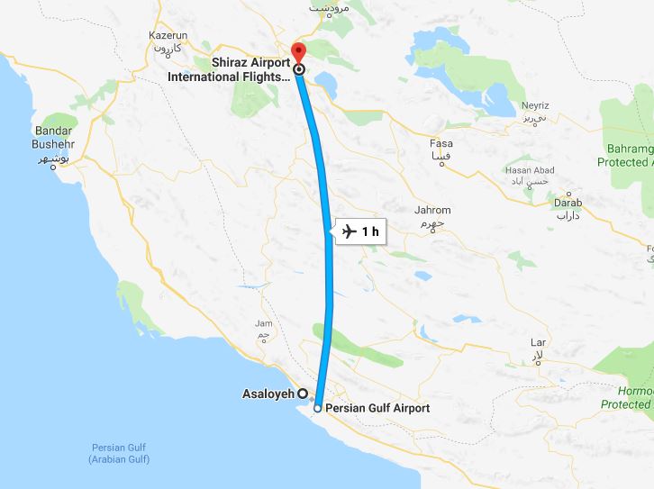 Book Your Last Minute Ticket Tehran to Asaluyeh Today with Iran Charter