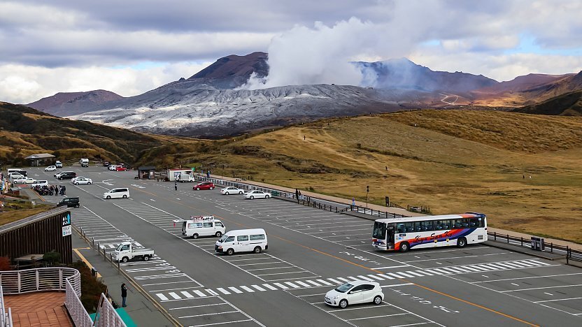 Mount Aso: Japan's Active Volcano and Natural Wonder in Kumamoto Prefecture