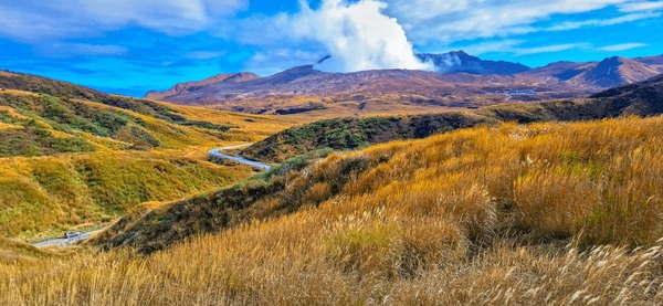 Mount Aso: Japan's Active Volcano and Natural Wonder in Kumamoto Prefecture