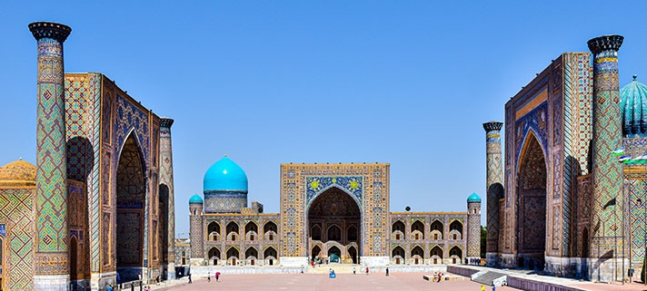 شگفتیهای تاریخی و معماری در میدان ریگستان سمرقند