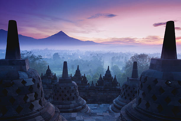 Borobudur Temple Sunrise in Central Java - Experience the Magic of Dawn